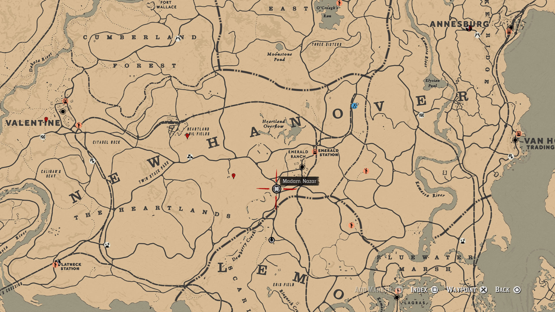 Find Madam Nazar Red Dead Collector